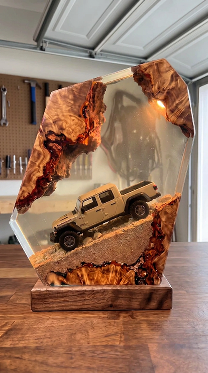 Handmade 4x4 Resin Lamps™