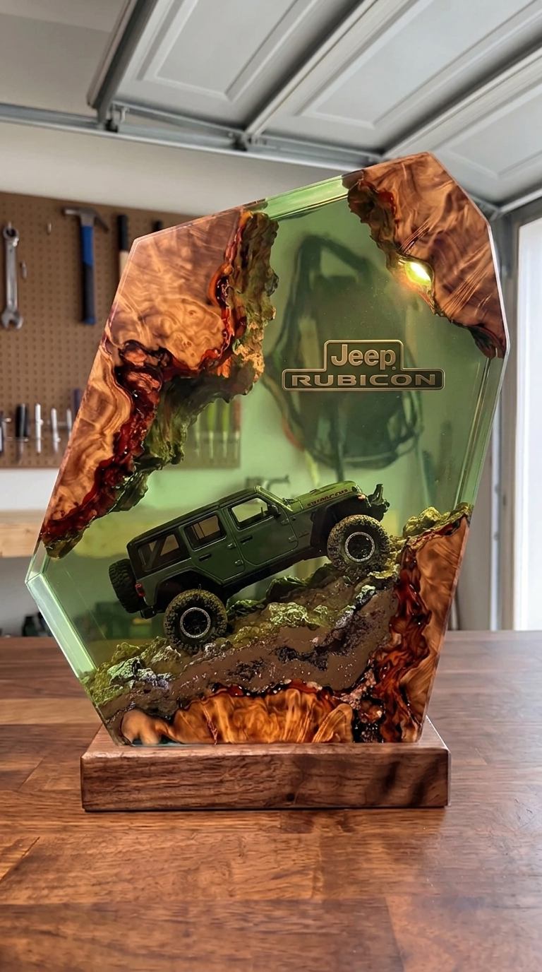 Handmade 4x4 Resin Lamps™