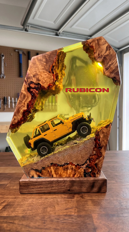 Handmade 4x4 Resin Lamps™