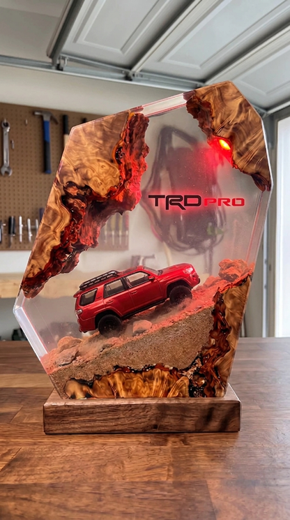 Handmade 4x4 Resin Lamps™
