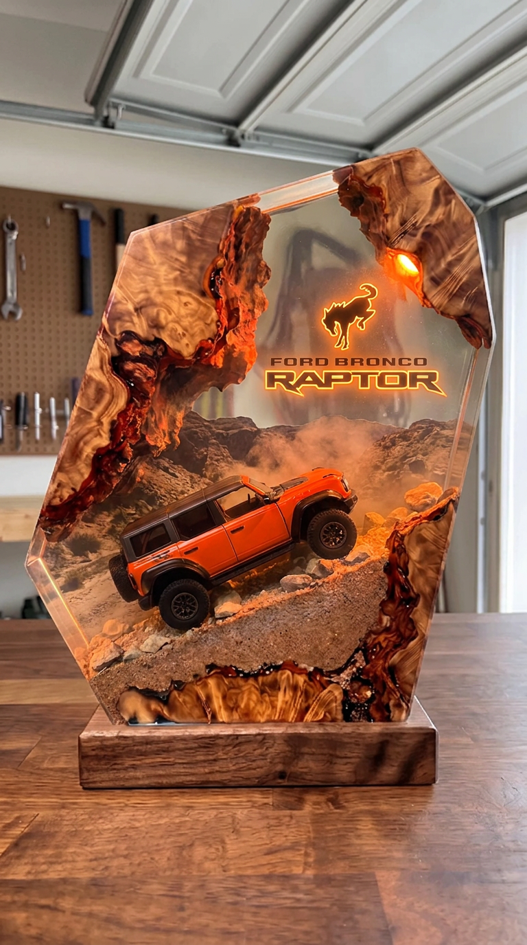 Handmade 4x4 Resin Lamps™