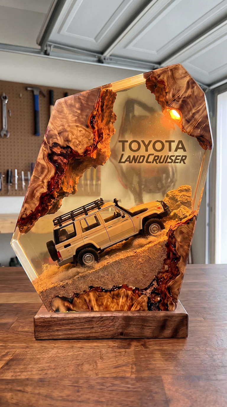Handmade 4x4 Resin Lamps™